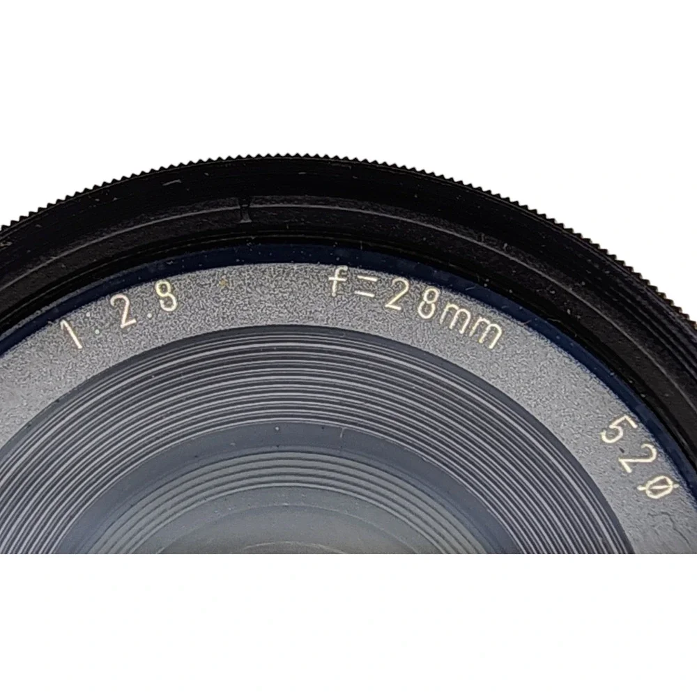 Sears Auto Multicoated 28mm Macro Camera Lens f=28mm 1:2.8 MD Mount